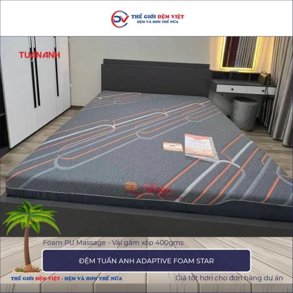 Đệm foam Tuấn Anh Adaptive Foam Star 4
